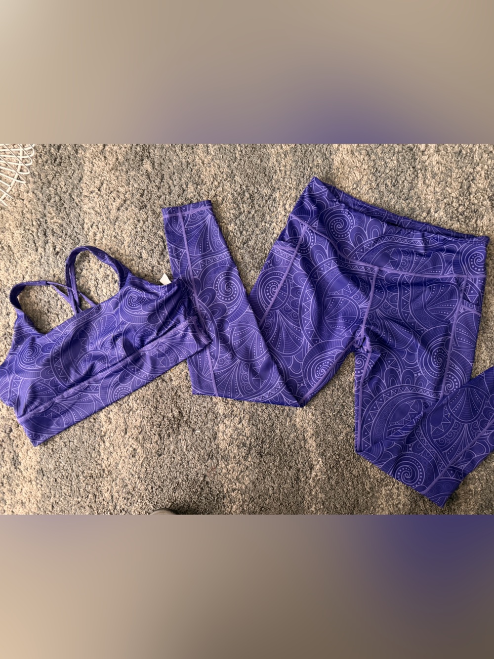 Constantly Varied Gear Leggings Sports bra set Size 2XL Multicolor